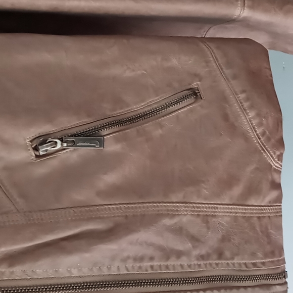 NWT JOUJOU Vegan Leather Jacket - Picture 4 of 13